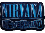 Nirvana - Dimensioni Standard - Toppa Da Stirare "Nevermind"" RO13685 (Taglia Unica) (Nero/Blu)"