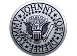 Ramones - Sigillo Presidenziale - Toppa Da Stirare RO13693 (Taglia Unica) (Bianco/Nero)