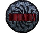 Soundgarden - Logo Wirbelnd - Toppa Da Stirare RO13697 (Taglia Unica) (Nero/Grigio/Rosso)