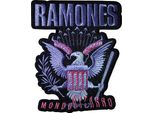 Ramones - Toppa Da Stirare "Mondo Bizarro"" RO13698 (Taglia Unica) (Nero/Viola)"