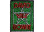 David Bowie - Toppa Iron-On "Back Stage Pass"" RO13738 (Taglia Unica) (Verde/Rosso/Grigio)"