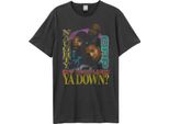 Amplified - Maglietta "Hip Hop Hooray"" Per Uomo/Donna Unisex GD2398 (Xs) (Charcoal)"