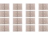 Alberts 821777 Cerniera Duravis®, Larga, Beige Perlato Con Rivestimento Duplex Ral 1035, Dimensioni 60 X 90 X 1,25 Mm, Set Di 16 Pezzi