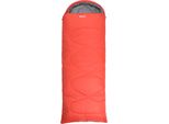 Mountain Warehouse - Uomo/Donna Sacco A Pelo Unisex Quadrato "Summit 250"", Invernale Con Zip A Sinistra MW1660 (Taglia Unica) (Arancione Scuro)"