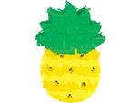 Amscan - Ananas - Decorazione "Hawaiana"" Mini SG38382 (Taglia Unica) (Giallo/Verde)"