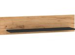 Urso Mensola A Muro Mensola A Muro 110X22X24Cm Gold Craft Rovere Nero