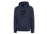Felpa Con Cappuccio Lotto Unisex, Blu Navy, Taglia S