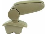 Bracciolo Centrale Bracciolo Console Centrale Per Peugeot 208 2012-2019 Finto Cuoio Beige
