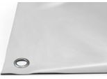 Telone Per Camion In Pvc 900G/M² (3M X 6M, Occhielli Rotondi Da 20Mm, Grigio Chiaro RAL7035) Al Metro Con/Senza Occhielli Telone Per Tetti Telone Per Camion Industriali Telone Per Campeggi Telone Di Protezione Telone Di Legno