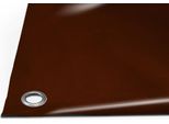 Telone Per Camion In Pvc 900G/M² (3M X 7M, Occhielli Rotondi Da 20Mm, Marrone RAL8017) Al Metro Con/Senza Occhielli Telone Per Tetti Telone Per Camion Industriali Telone Per Campeggi Telone Di Protezione Telone Di Legno