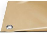 Telone Per Camion In Pvc 900G/M² (3M X 7M, Occhielli Rotondi Da 20Mm, Beige RAL1014) Al Metro Con/Senza Occhielli Telone Per Tetti Telone Per Camion Industriali Telone Per Campeggi Telone Di Protezione Telone Di Legno