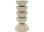 Mauro Ferretti Candeliere Dune Pix 10X21 Cm Crema
