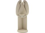 Mauro Ferretti Candeliere Dune Angelo 12,5X10X30 Cm Crema