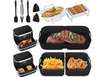 Forsmano Accessori Friggitrice Per Ninja Foodi Flexdrawer AF500EU 10,4 L, 1×10,4L E 2×5,2L Stampo In Silicone Per Friggitrice Ad Aria Calda Ninja Af500De Accessori