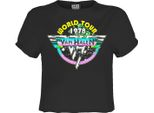 Amplified - Top Corto "World Tour 78"" Da Donna GD2686 (Xxl) (Charcoal)"