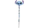 Lilo & Stitch - Penna E Topper "Make Waves"" PM11974 (16 Cm X 4 Cm X 1,3 Cm) (Blu/Rosa Chiaro/Nero)"