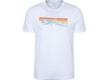 Mountain Warehouse - Maglietta "Lake District"" Da Uomo MW4409 (Xl) (Bianco)"