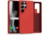 Mercurio Silicone Sam S25 Ultra S938 Rosso/Rosso