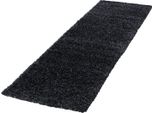 Tappeto A Pelo Alto Life Antracite 80 X 250 Cm