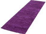 Tappeto A Pelo Alto Life Purple 80 X 250 Cm