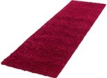 Tappeto A Pelo Alto Life Red 80 X 250 Cm