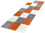 Tappeto A Pelo Alto Life Terracotta 80 X 250 Cm