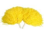 Pompon Da Cheerleader, Set Di 2, Giallo, Per Cheerleader, Eventi Sportivi, Danza Ed Esibizioni Di Squadra