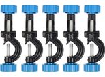 5Pcs Laboratorio Stand Supporto Morsetto In Lega Di Alluminio Laboratorio Ad Angolo Retto Con Manopola Girevole