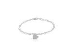 Armband Firetti "Schmuck Geschenk Silber 925 Armschmuck Armkette Herz", Silber (Silberfarben), ArmbäNder, Damen, 19Cm, Silber 925 (Sterlingsilber), Armband