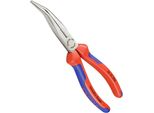 Knipex 26 22 200 Knipex Flachrundzange Mit Schneide 200 Mm