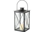 Lanterna Boltze Decor Farol Per Interni/Esterni, Ferro Nero, 17X17X30 Cm