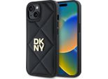 Dkny Dkhcp14Spqdslk Iphone 14 6.1 Czarny/Nero Trapuntato Stack Logo