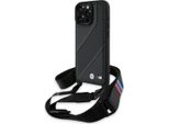 Bmw Bmhcp16X23Pscck Iphone 16 Pro Max 6,9 Czarny/Nero Custodia Rigida M Edition Carbon Stripe & Strap