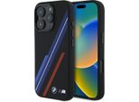 Bmw Bmhmp16L23Sspk Iphone 16 Pro 6,3 Czarny/Nero Custodia Rigida In Silicone Linee Casuali Magsafe
