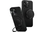 Uniq Etui Keva Air Iphone 16 Pro 6.3 Magclick Ricarica Czarny/Carbonio Nero