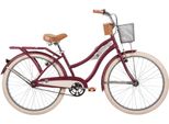 Cruiser HUFFY Deluxe 26-Zoll Fahrrad, Rot Gr. 38, rot, Fahrräder, Kinder, 38cm, 26 Zoll (66,04cm) hinten: 26 Zoll (66,04cm)