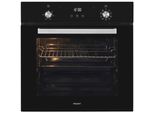 EXQUISIT Backofen EBE76-9-H-020, A (A+++-D), schwarz, B:59,5cm H:59,5cm T:56,7cm, Backöfen