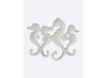 Badaccessoire-Set HEINE HOME, weiß, Chrom, Badaccessoires-Sets
