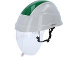 Ks Tools Elmetto Di Sicurezza Con Protezione Per Il Viso Verde - 117.0139