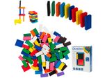 Domino A Blocchi Di Legno Grande Puzzle 120 El.