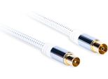 Cavo Coassiale Antenna - Antenna (Maschio) - Antenna (Femmina) Lunghezza: 1,5 M Aq Premium