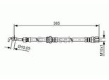 Tubo Freno Bosch Articolo: 1 987 481 385