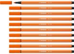 Stabilo Pennarello Premium - Penna 68 - Penna Singola - Giallo Rosso Giallo Rosso