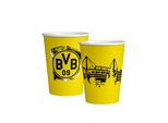 8 Bicchieri Di Carta Bvb Borussia Dortmund 250 Ml