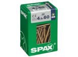 Set Di 50 Viti In Acciaio A Testa Svasata Pozidriv Spax, Diam.4,5 Mm X L.60 Mm