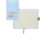 Faber-Castell 10244359 FABER-CASTELL Notizbuch, Din A6, Kariert, Hellblau