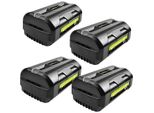 Batteria Ricaricabile, Compatibilità 40V Con Gli Utensili Elettrici, Alta Capacità 6000Mah, 4