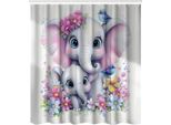 Tenda Multifunzionale Di Design 180X180 Cm - Elefanti