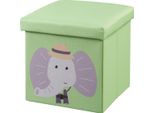 Sgabello Con Vano Portaoggetti - Elephant