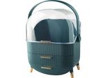 Organizzatore Per Il Trucco, Design Elegante, Ampio Spazio Di Archiviazione, Antipolvere E Impermeabile, Verde